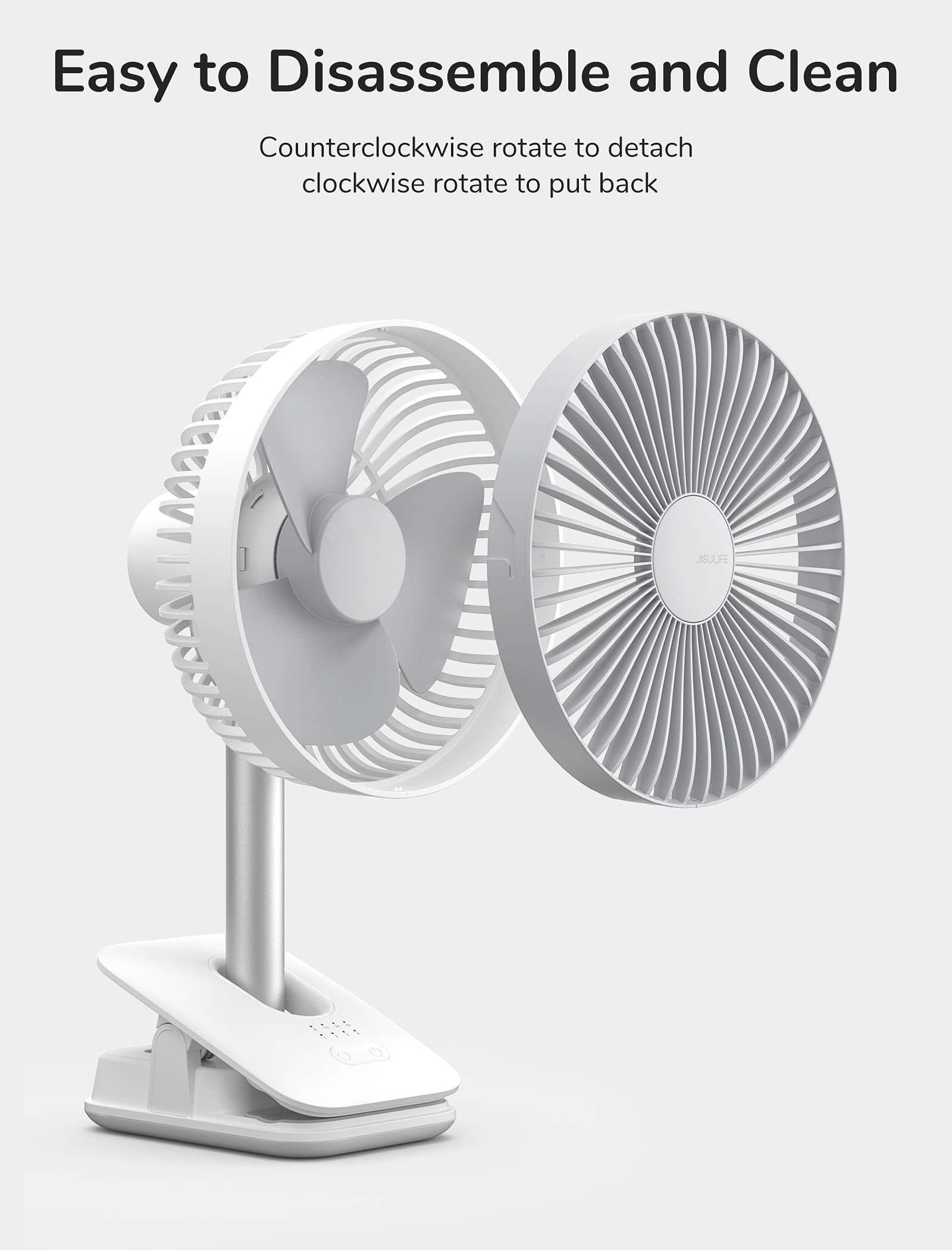 JisuLife Table Fan Life 7 (8000mAh) - Image 3