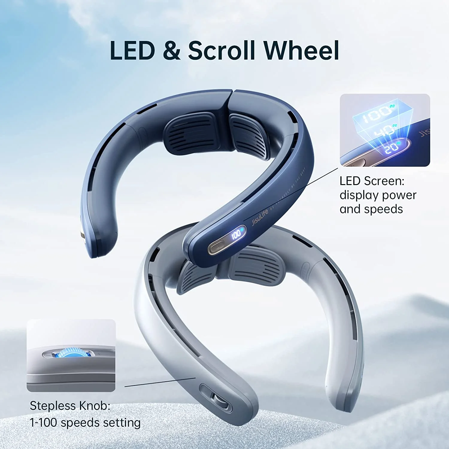 JisuLife Neck Fan Pro 1 (5000mAh) - Image 4