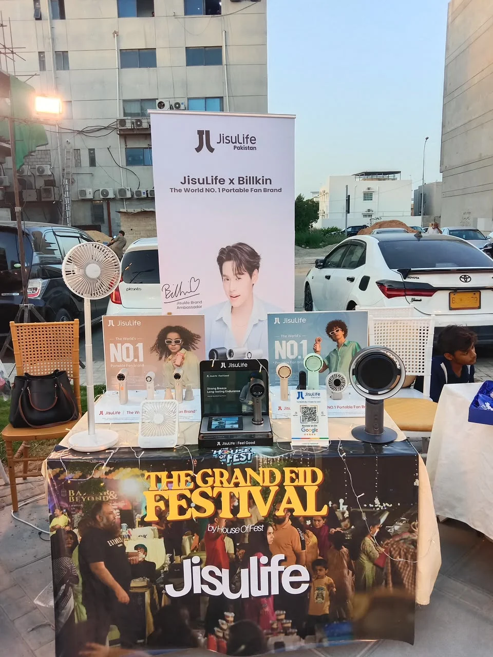 JISULIFE stall at The Grand Eid Festival