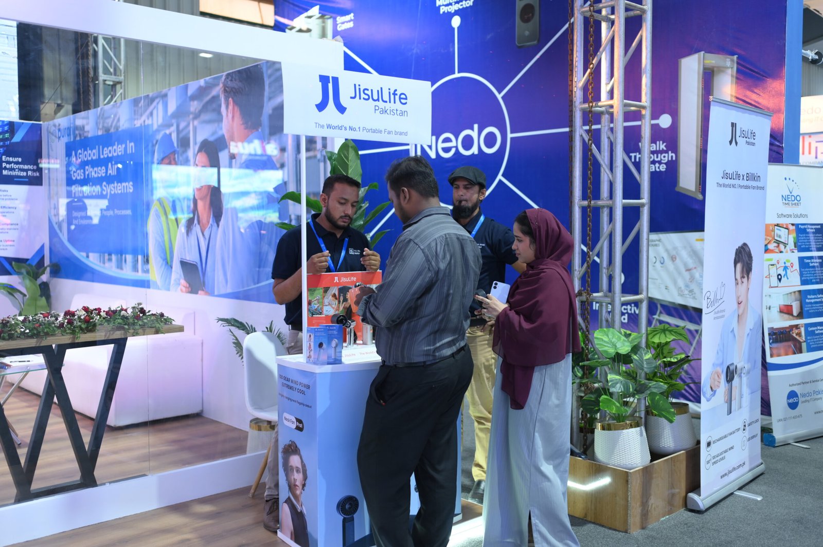 JISULIFE at ITCN Asia 2026, Expo Centre Karachi — Finding the right everyday cooling companion